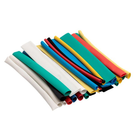 Изображение товара Полиолефиновые термоусадочные трубки EKF tut-n-3-r 0.1 м Разноцветные