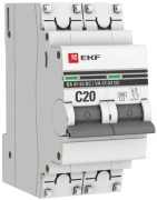 фото Автоматический выключатель  EKF mcb4763-DC-2-20C-pro
