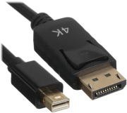 фото Кабель интерфейсный mini DisplayPort-DisplayPort  GoPower 00-00032063