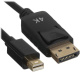 фото Кабель интерфейсный mini DisplayPort-DisplayPort GoPower 00-00032063