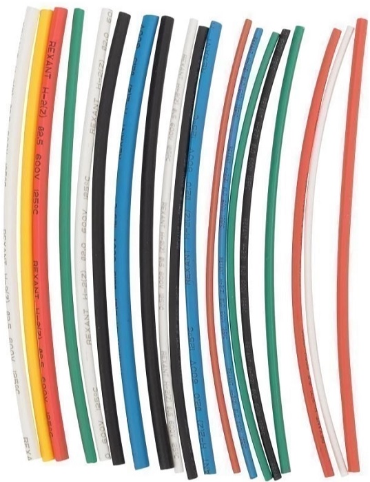 

Набор Rexant 29-0104 термоусаживаемых трубок ТУТ нг №4 SMALL TUBE 2:1, упаковка 20 шт. по 10 см, 29-0104