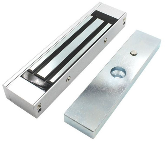 Изображение товара Электромагнитный замок SK-EL150A-W для уличных дверей 12 В накладной