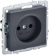 фото Розетка без заземления в сборе IEK BR-R10-10-K53-F