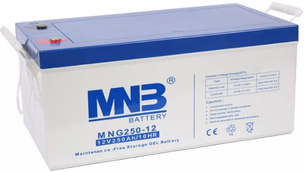Изображение товара Батарея MNB MNG250-12 для резервного питания и альтернативной энергетики
