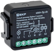 фото Диммер EKF sdsh-2g-zb