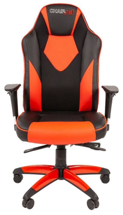 

Кресло игровое Chairjet 17 7053741 черно-красный синхромех. рег.локти, слайдер, 17