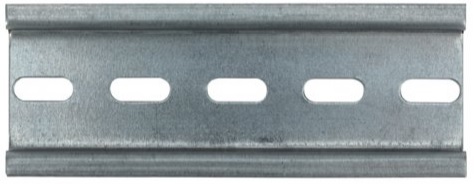 

DIN-рейка Rexant 12-8100 100см перфорированная оцинкованная, 12-8100