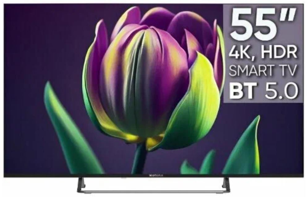 

Телевизор TopDevice TDTV55CS06U_BK UHD ready/T2/S2/Android 11 Smart (1.5/16GB)/BT 5.0/2 пульта/black, TDTV55CS06U_BK
