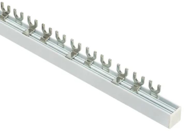 

Шина соединительная EKF fork-03-100 типа FORK для 3-п нагр. 100А 54 мод., fork-03-100