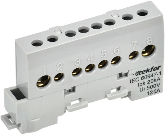 Изображение товара Шина L фаза IEK TF-NN20-08-KL-K03 для электрических сборок