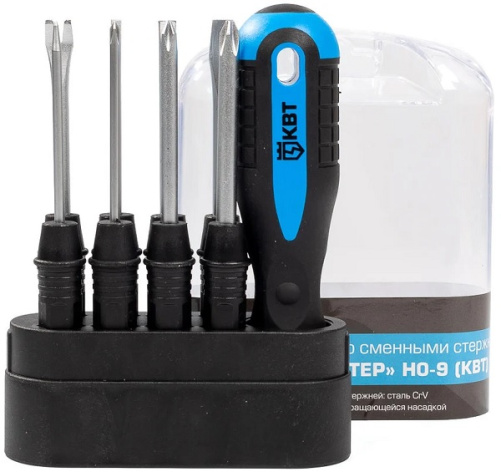 Изображение товара Набор отверток КВТ 78708 Мастер НО-9 8 шт