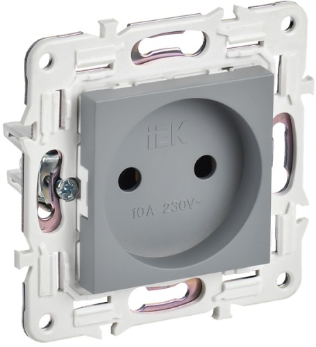 фото Розетка без заземления  IEK SK-R10-10-K03 в Казани
