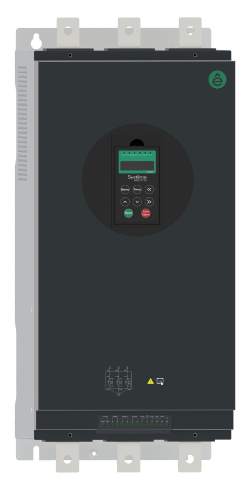 

Устройство плавного пуска Systeme Electric STS22C20N4X STS22 200 кВт 400В со встр. байпасным контактором, STS22C20N4X