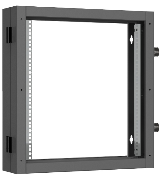 

Кронштейн NIKOMAX TWC-126015-BS-BK 19", 12U, Ш600хВ636хГ156мм, 1 пары L-образных монтажных направляющих, черный RAL 9005., TWC-126015-BS-BK