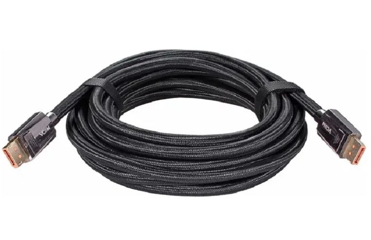 

Кабель VCOM CG655-5.0 соединительный DisplayPort v2.1 80GBps, 8K/60Hz, 5m, медь, CG655-5.0