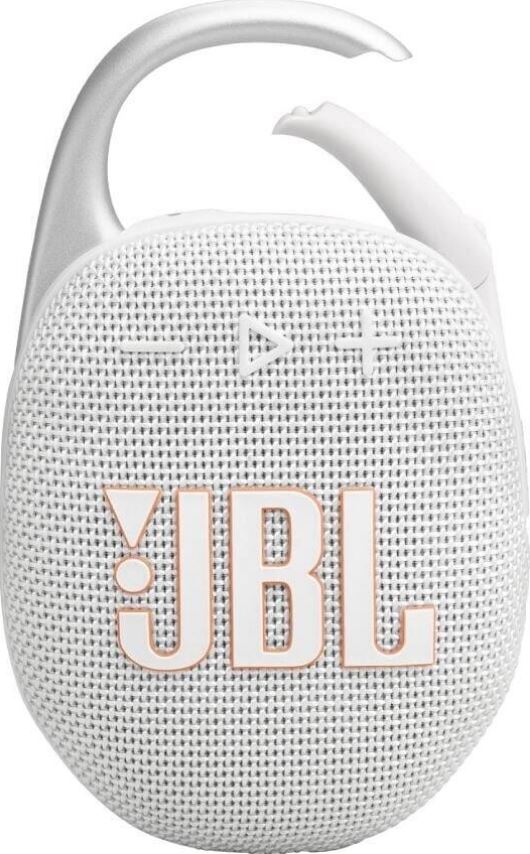 

Портативная акустика JBL Clip 5 белая, Clip 5