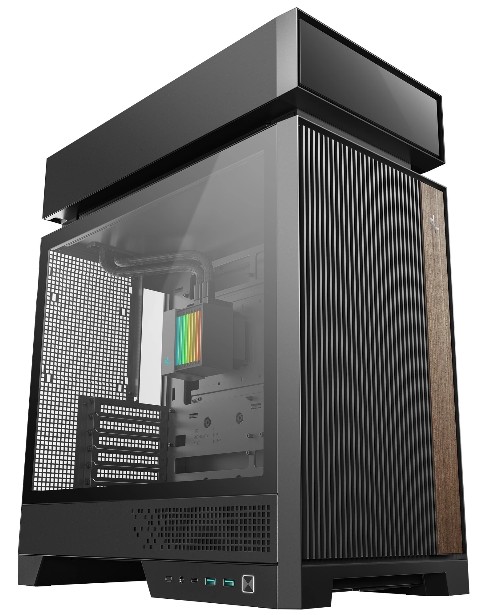 

Корпус ATX Deepcool CL6600 черный, без БП, боковая панель из закалённого стекла, 2*USB 3.0, USB Type-C, CL6600