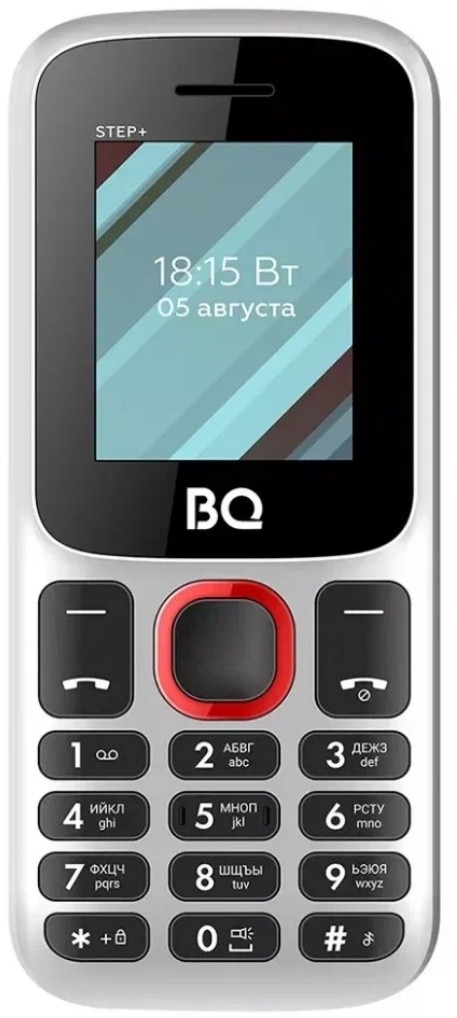 

Мобильный телефон BQ 1848 Step+ White+Red 1.77 ", BT, SIM: 2, 600 mAh, 1848 Step+ White+Red