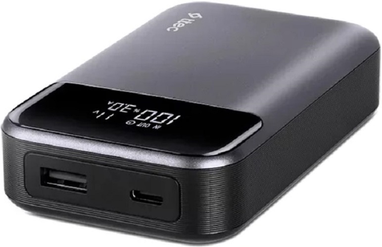 

Аккумулятор внешний портативный TTEC ReCharger Pro LCD 2BB214UG 10000mAh, PD 30W, цвет: серый космос, ReCharger Pro LCD