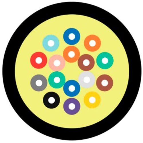 

Кабель волоконно-оптический 50/125, 16 волокон TELCORD FK-D-IN/OUT-503-16-HFFR-BK распределительный (Distribution), универсальный (IN/OUT), MM (OM3),, FK-D-IN/OUT-503-16-HFFR-BK