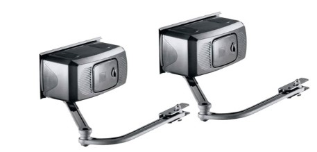 Комплект CAME F1000 combo KIT автоматики для двухстворчатых распашных ворот на основе привода F1000 (блок управления ZF1N, радиоуправление с фиксирова