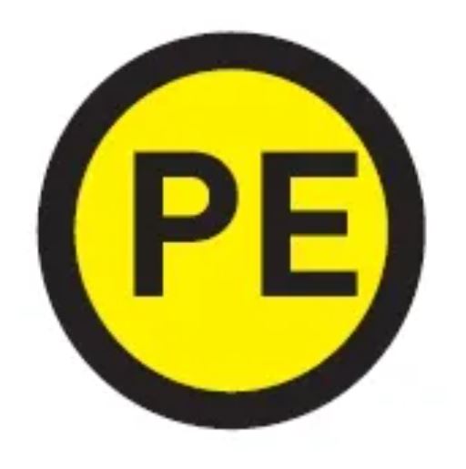 

Наклейка EKF an-2-08 "PE", d20мм, an-2-08