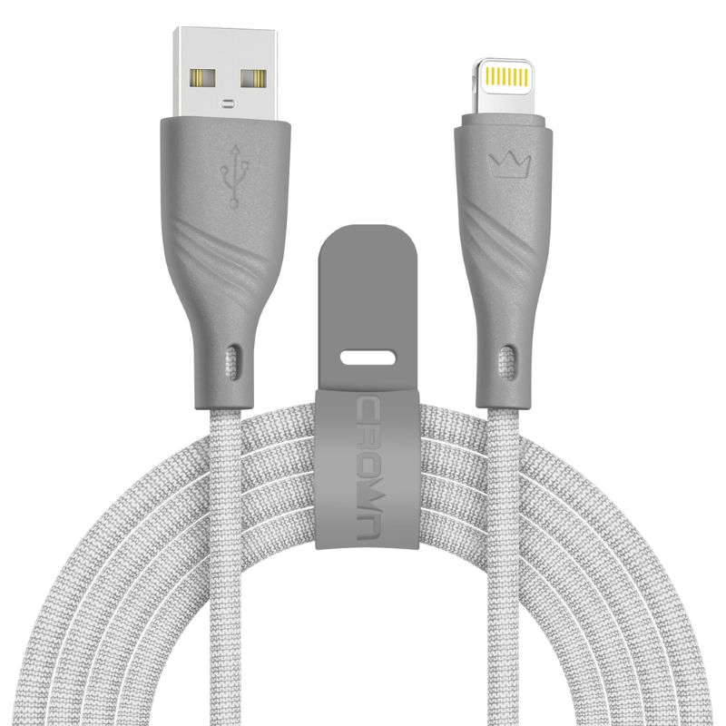

Кабель Crown CMCU-3043L CM000003299 USB - Lightning grey, CMCU-3043L