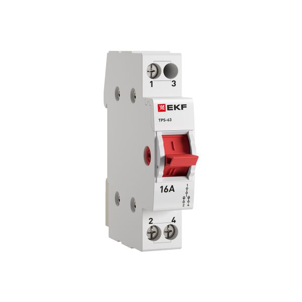 

Переключатель EKF TPS116 1P 16А PROXIMA, TPS116