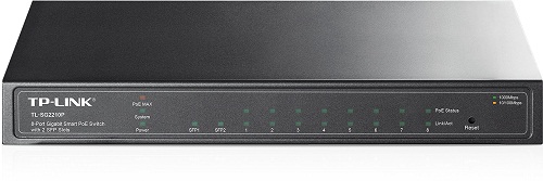 

Коммутатор PoE TP-LINK TL-SG2210P 8x10/100/1000 PoE (53W), 2xSFP, Smart, TL-SG2210P