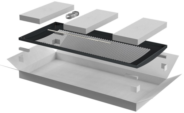 Изображение товара Дверь перфорированная ITK LE05-33U6X-DP для шкафов LINEA E 600 мм черная