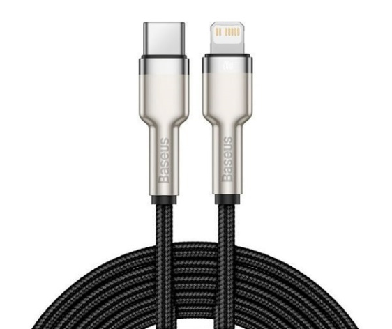 Изображение товара Кабель Baseus CATLJK-01 для зарядки и передачи данных USB-C и Lightning