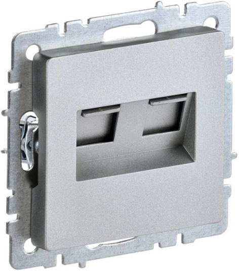 фото Розетка компьютерная двойная IEK BR-K20-2-K47 в Уфе