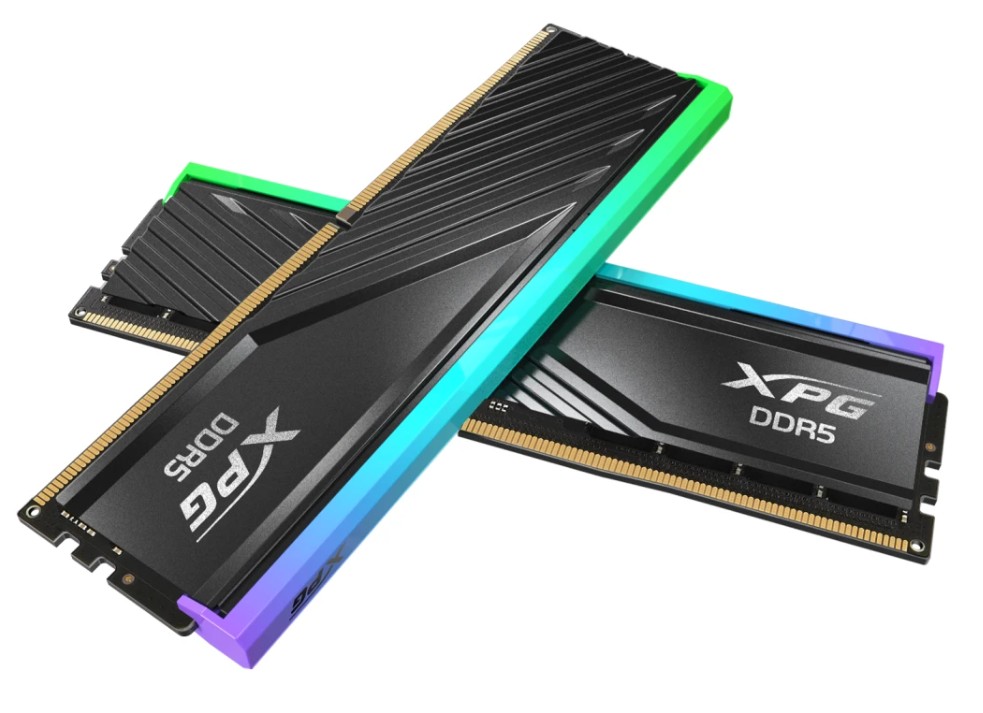 

Оперативная память DDR5 32GB (2*16GB) ADATA LANCER BLADE RGB AX5U6000C4816G-DTLABRBK 6000MHz CL48 1.35V, LANCER BLADE RGB