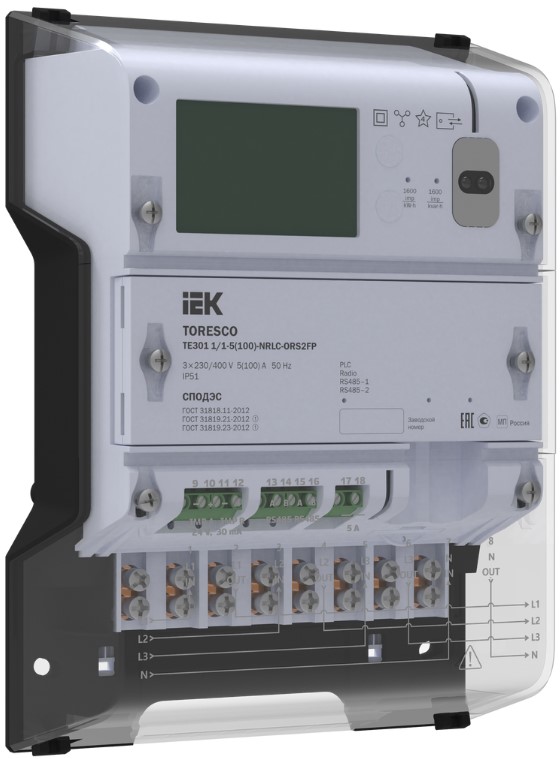 Счетчик,IEK,TR-TE301-100-1-RS2FPG