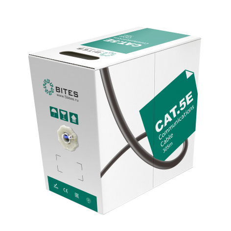 Изображение товара Кабель витая пара 5bites FS5525-305B-BL для внутренних сетей 305 м