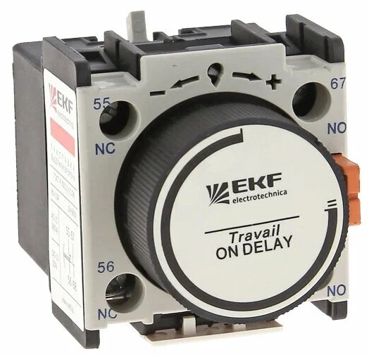 

Приставка выдержка времени отключения EKF ctr-st-21 ПВЭ-21 0,1-3сек NO+NC, ctr-st-21