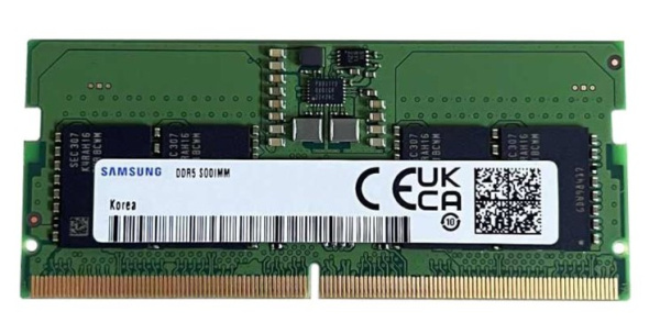 Изображение товара Оперативная память Samsung DDR5 8GB SODIMM 5600 МГц без радиатора