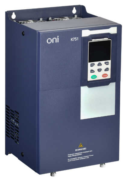 Изображение товара Преобразователь частоты ONI K751-33-2230TM 30 кВт для промышленной автоматизации