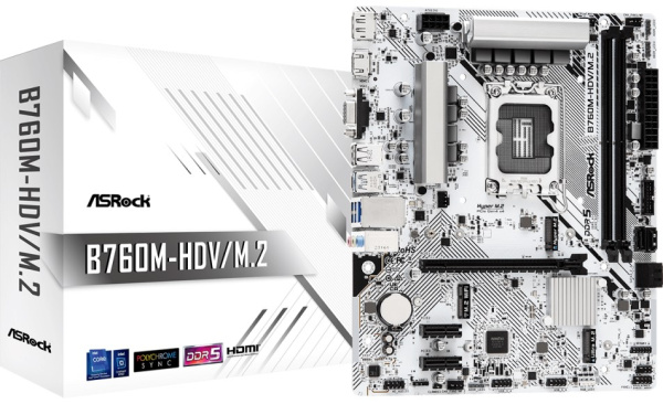 фото Материнская плата mATX ASRock B760M-HDV/M.2 в Уфе