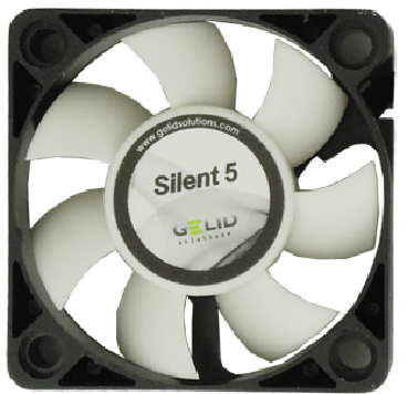

Вентилятор для корпуса GELID Silent 5 FN-SX05-40 12.9 CFM, 50x50x15mm, 4000 об/мин, 3-pin, Silent 5