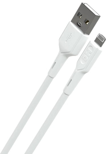 Изображение товара Кабель More Choice K63i Lightning 8‑pin USB, 1 метр, белый