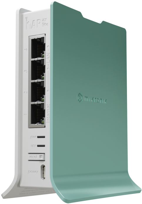 

Маршрутизатор Mikrotik L41G-2axD hAP ax lite, AX600, Wi-Fi 6, 4x1Gbit, L41G-2axD
