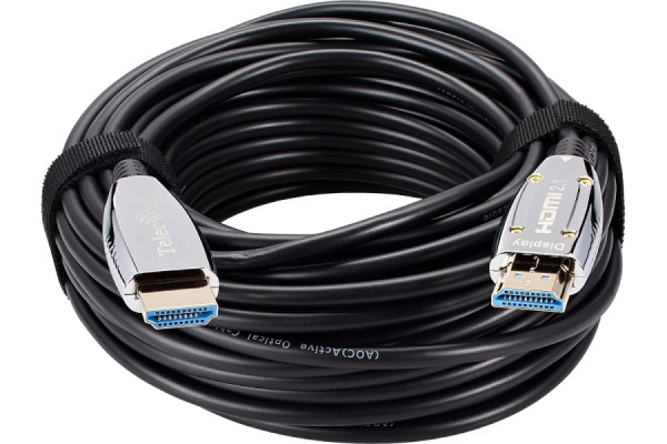 Изображение товара HDMI кабель Telecom TCG2120-15M версия 2.1 8K 60 Гц активный оптический