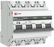 фото Автоматический выключатель EKF mcb4763-4-06C-pro