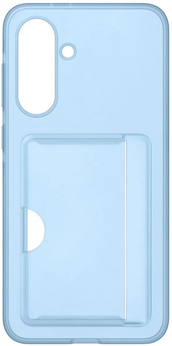 

Чехол Samsung EF-OA366TLEGRU (клип-кейс) для Samsung Galaxy A36 Card Slot Case A36 голубой, EF-OA366TLEGRU