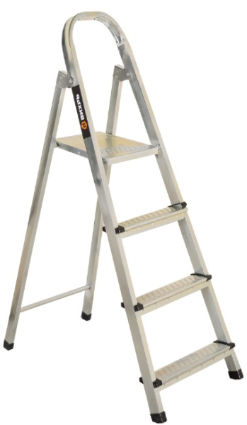 Изображение товара Стремянка Вихрь 73/5/1/8 стальная, 4 ступени, нагрузка 150 кг
