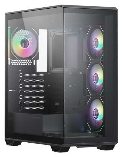 Изображение товара Корпус ATX Xastra Q600-4FM12A-C10 с ARGB PWM контроллером для игровых ПК