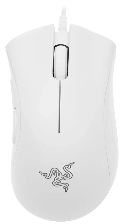 

Мышь Razer DeathAdder Essential RZ01-03850200-R3C1 белая оптическая 6400dpi USB для ноутбука 5but (1896979), DeathAdder Essential