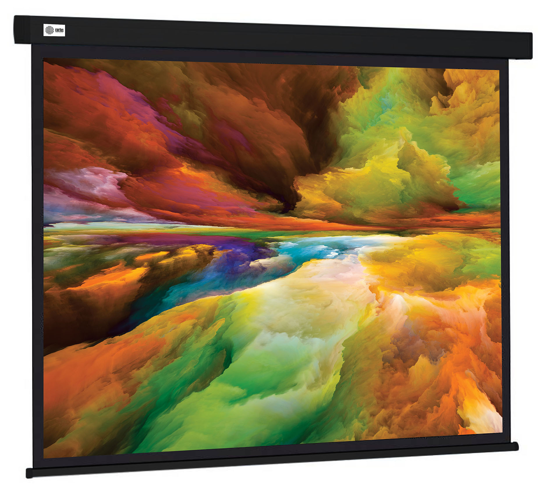 

Экран Cactus CS-PSW-206X274-BK 206x274см wallscreen 4:3 настенно-потолочный рулонный черный, CS-PSW-206X274-BK