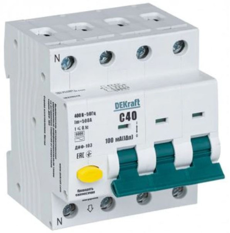Изображение товара Автомат DEKraft 16220DEK - надежное устройство для защиты электросетей